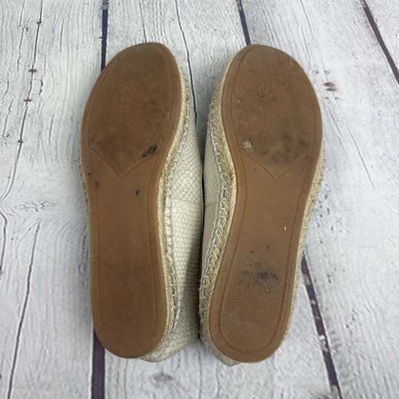 Vince Camuto Womens Darma2 Square Toe Espadrille Flats‎ Size 8 Tan - Picture 8 of 9